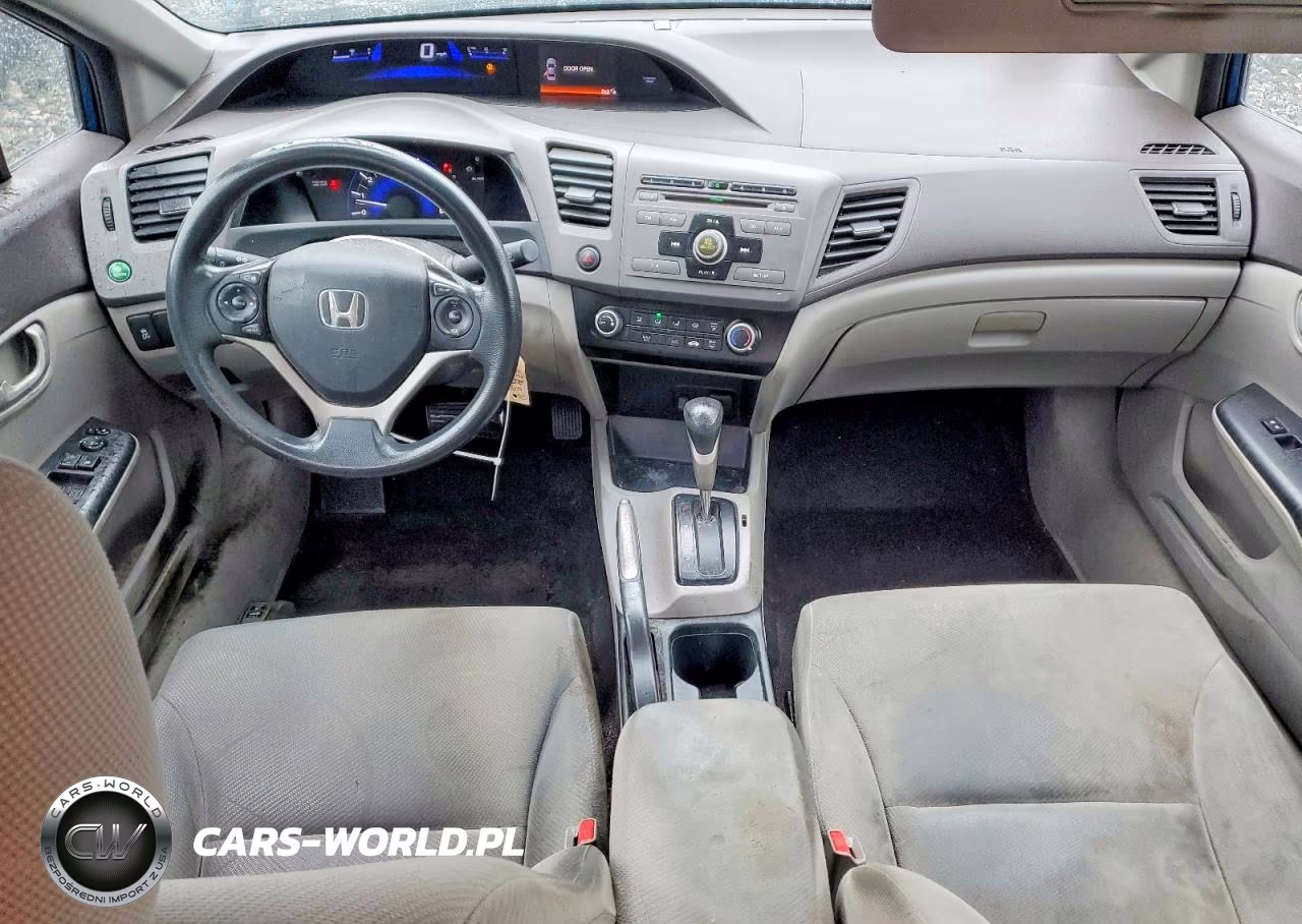 2012 Honda Civic Lx VIN:2HGFB2F53CH544688 - 8