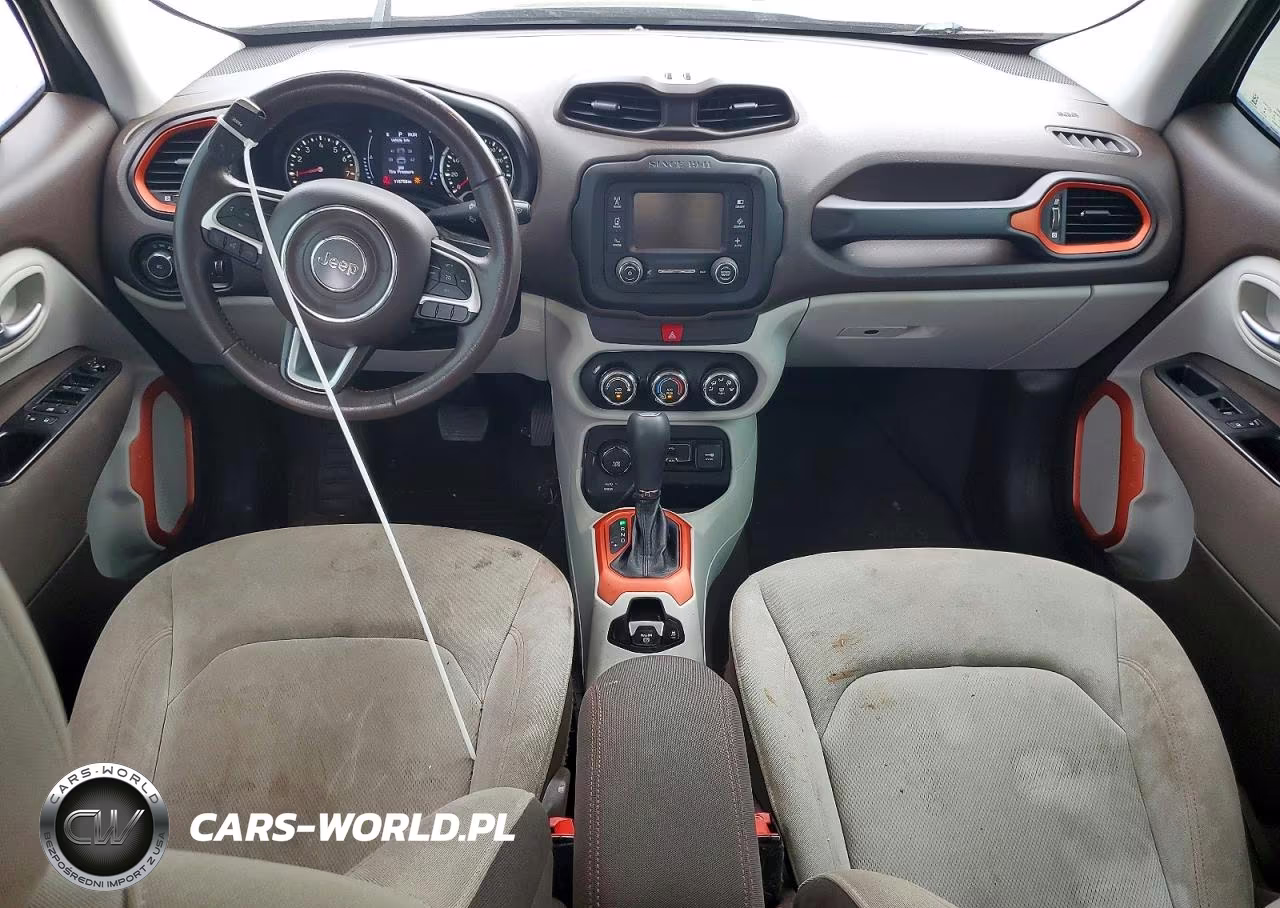 2017 Jeep Renegade Latitude VIN:ZACCJBBB6HPG16117 - 8