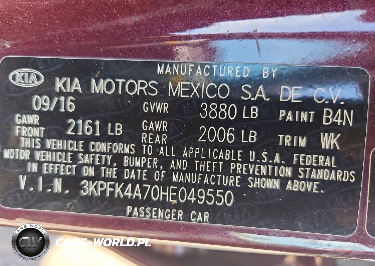 2017 Kia Forte Lx VIN:3KPFK4A70HE049550 - 12