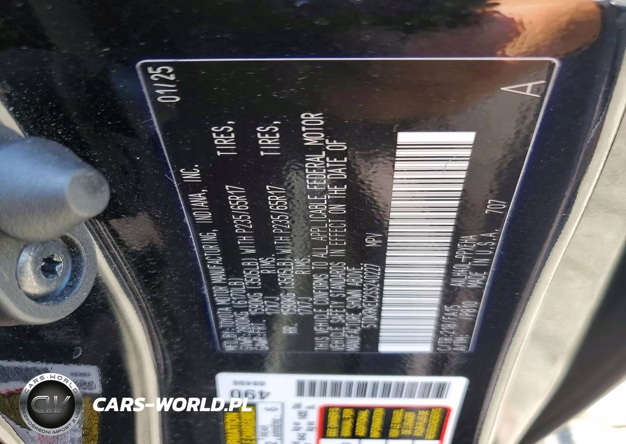2025 Toyota Sienna Le VIN:5TDKRKEC2SS240227 - 13