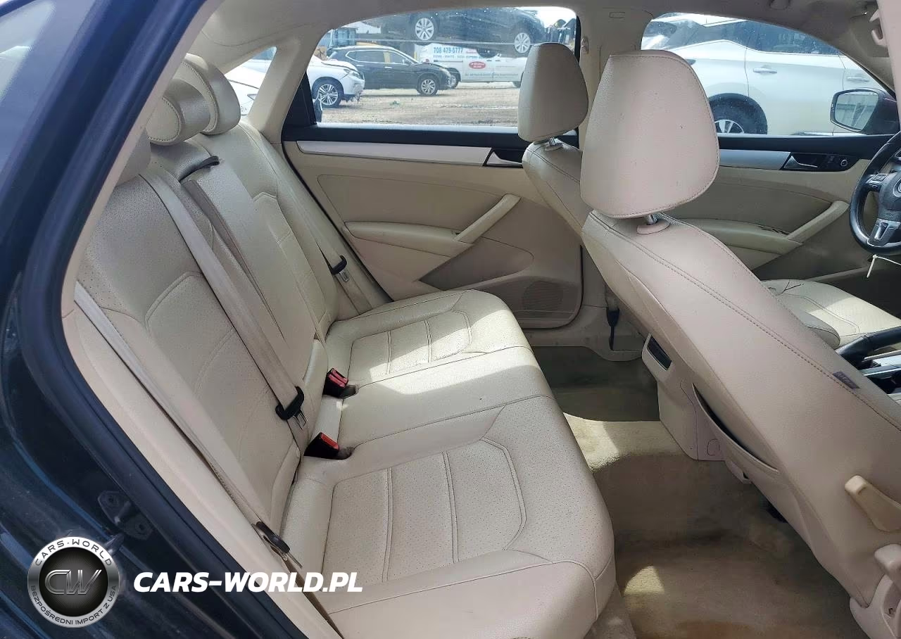 2013 Volkswagen Passat Se VIN:1VWBP7A37DC046920 - 10