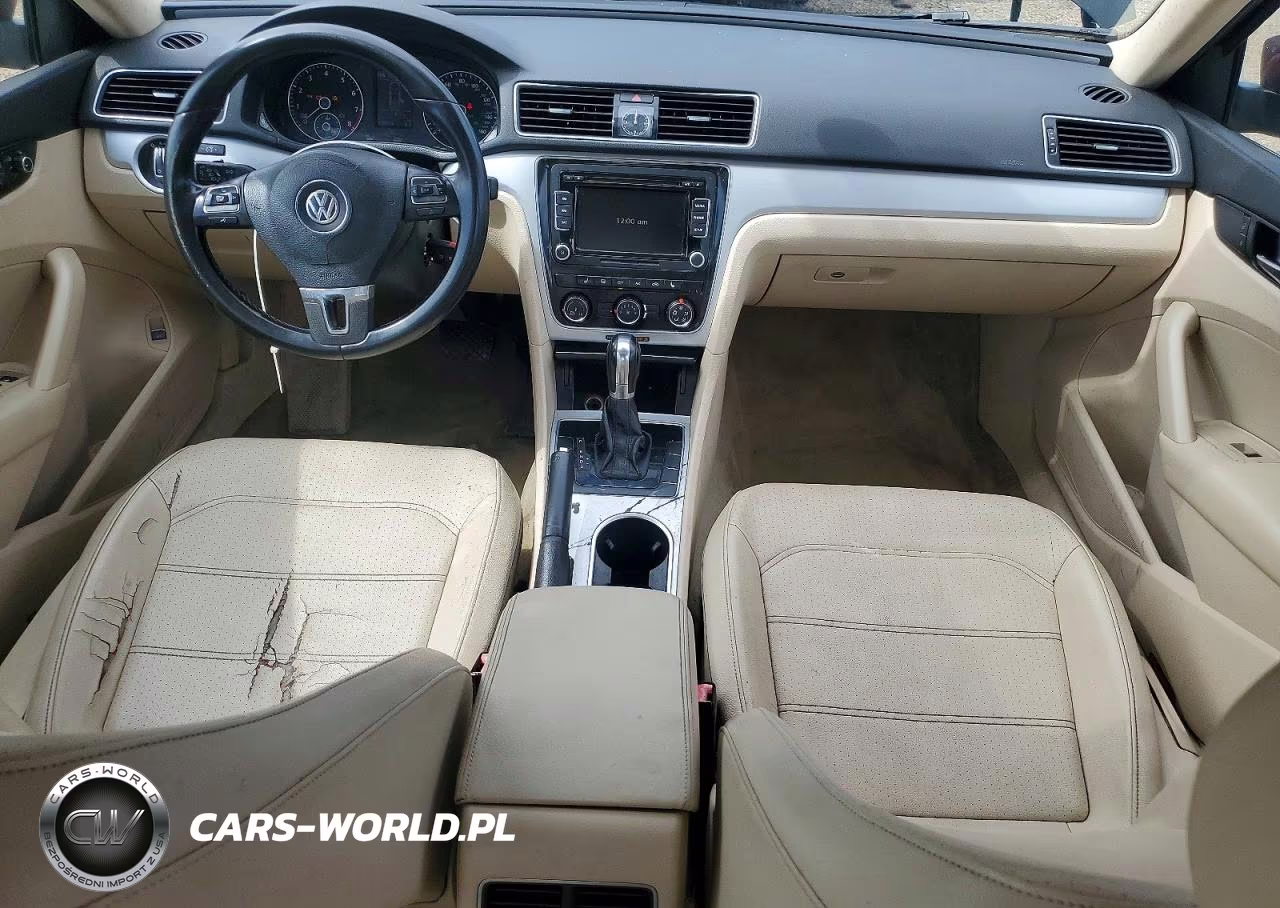 2013 Volkswagen Passat Se VIN:1VWBP7A37DC046920 - 8