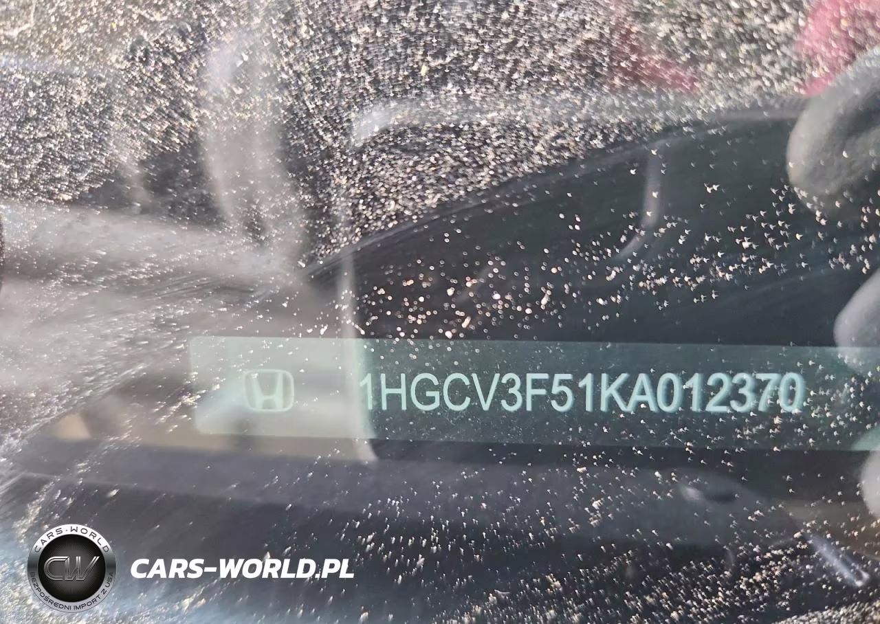 2019 Honda Accord Hybrid Exl VIN:1HGCV3F51KA012370 - 12