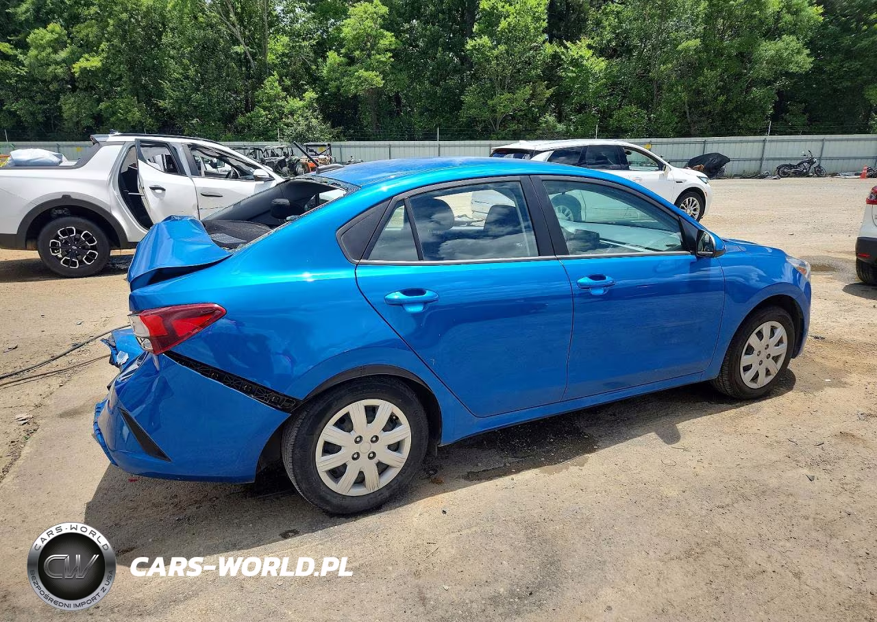 2022 Kia Rio S VIN:3KPA24AD2NE478541 - 3