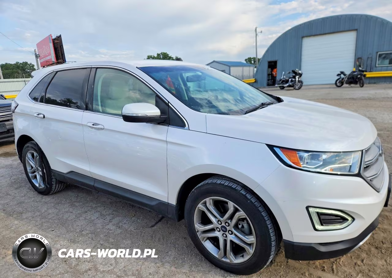 2017 Ford Edge Titanium VIN:2FMPK4K95HBB91805 - 3
