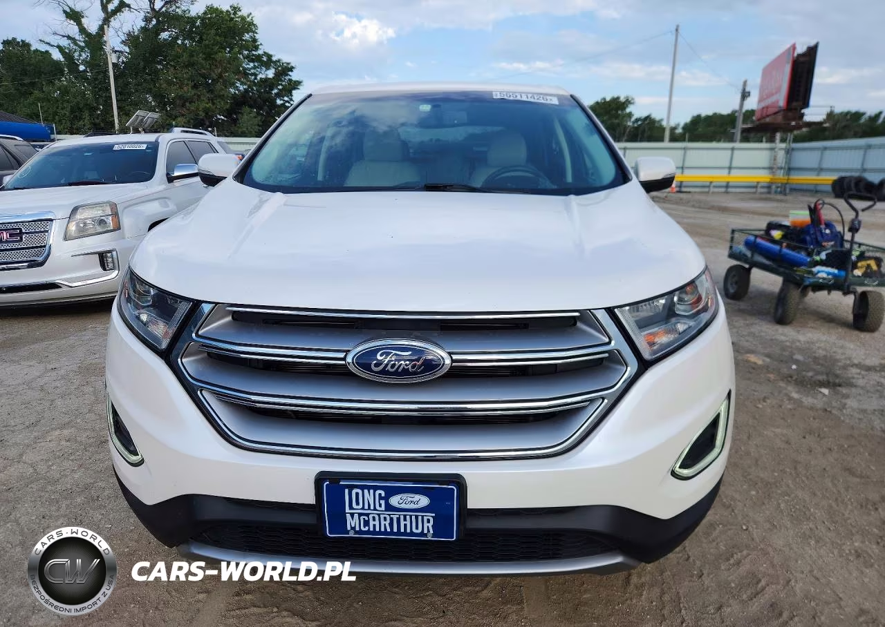 2017 Ford Edge Titanium VIN:2FMPK4K95HBB91805 - 4