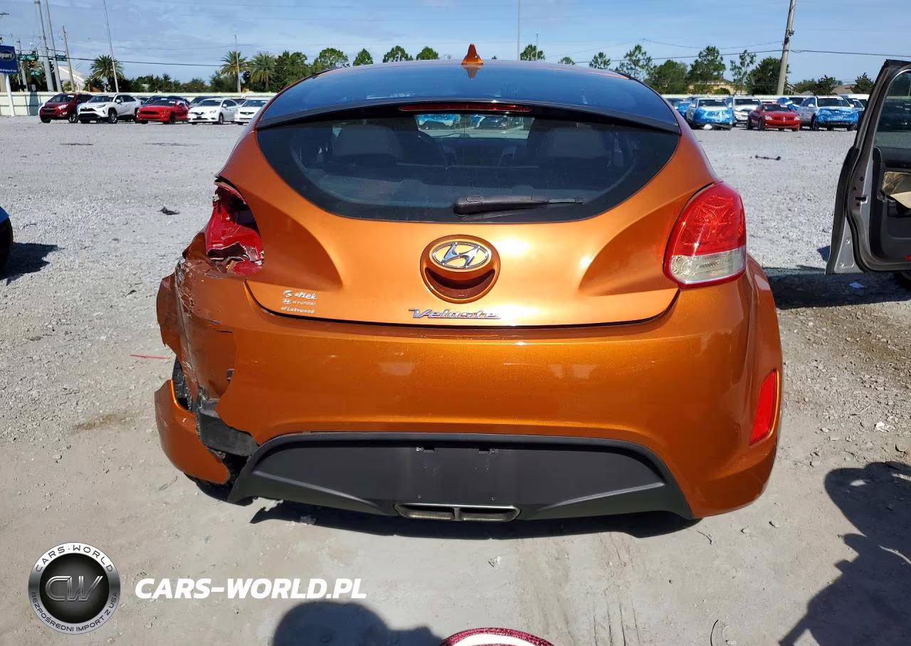 2013 Hyundai Veloster Base VIN:KMHTC6AD5DU103210 - 6