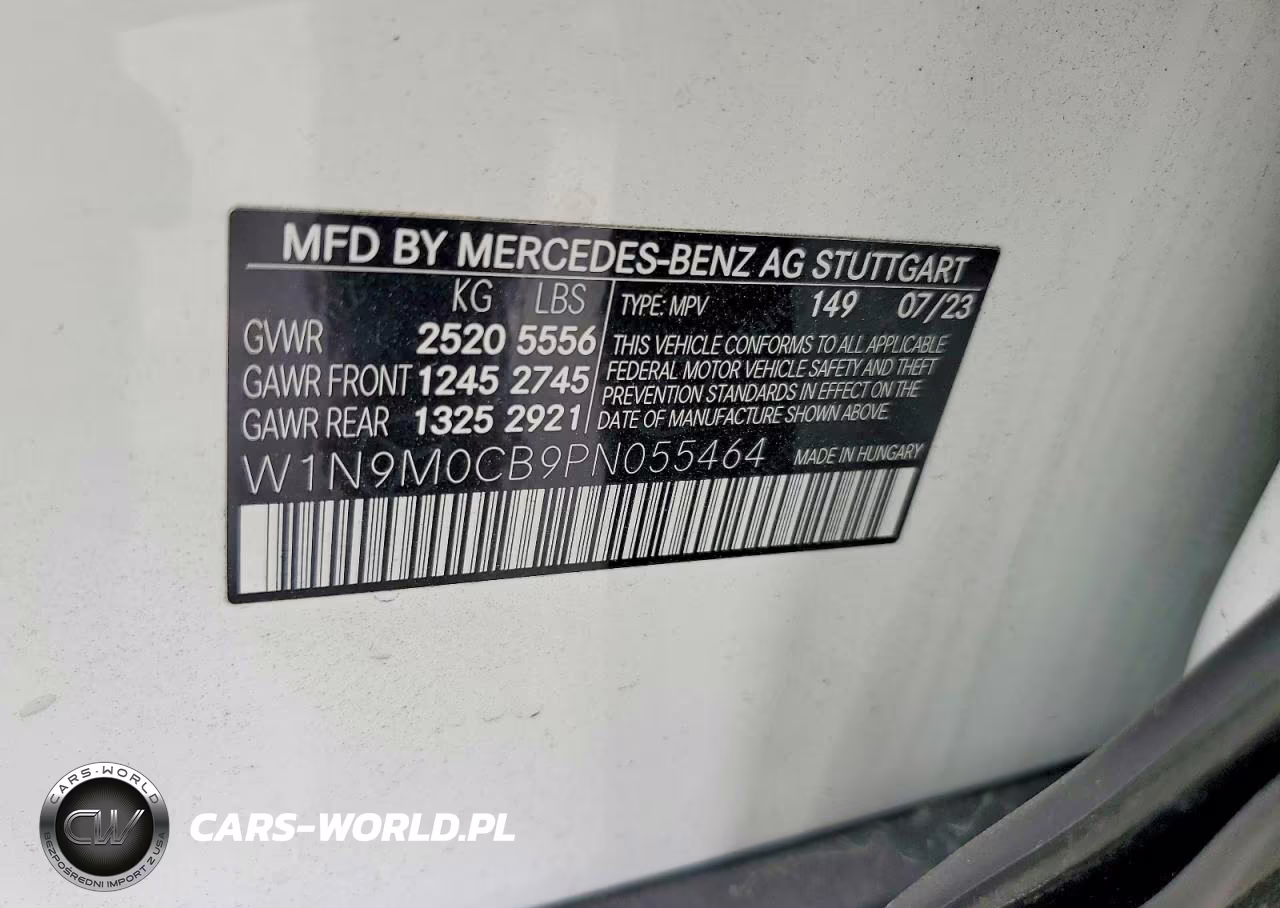 2023 Mercedes-Benz Eqb 250 Suv VIN:W1N9M0CB9PN055464 - 13