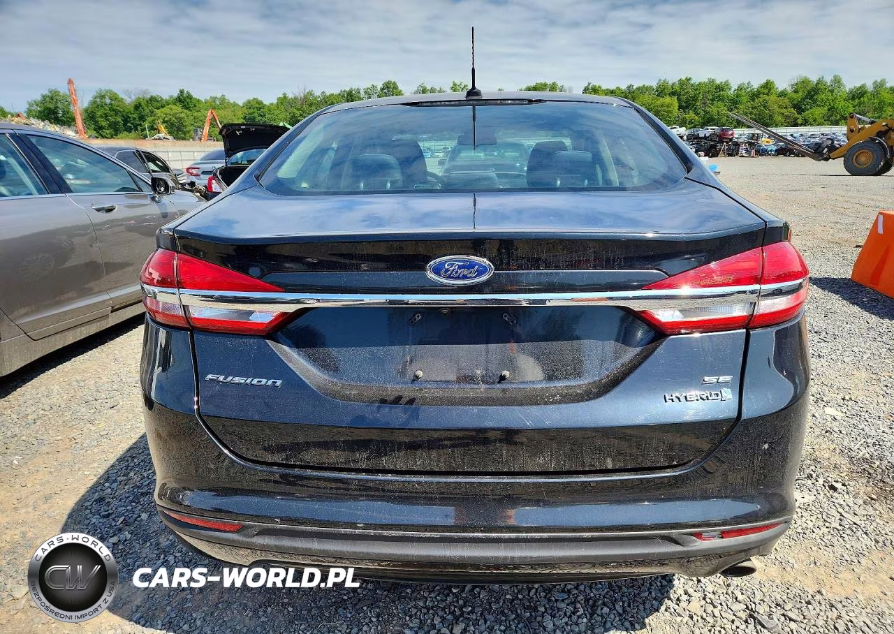 2018 Ford Fusion Se Hybrid VIN:3FA6P0LU8JR152622 - 6
