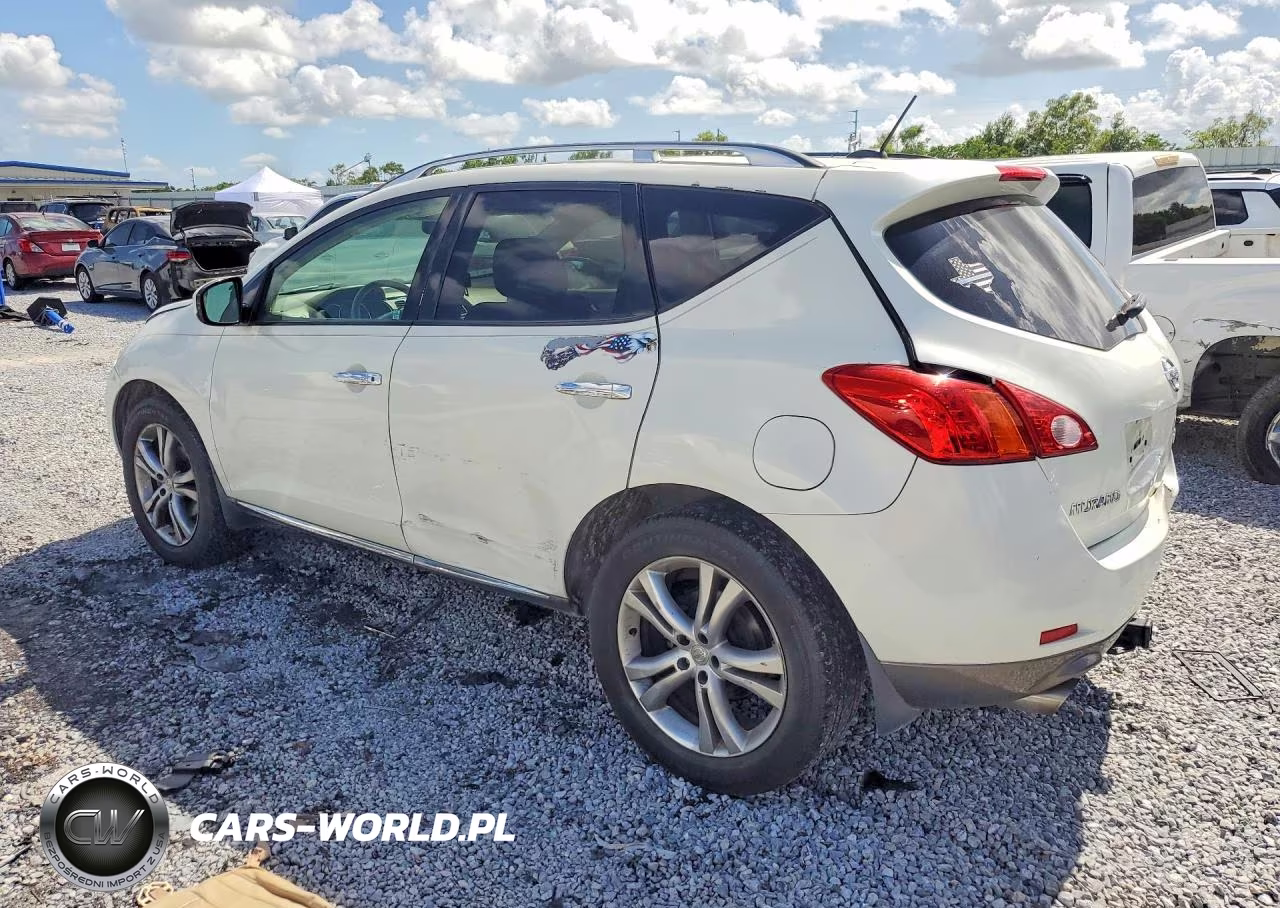 2009 Nissan Murano S VIN:JN8AZ18W49W132623 - 2
