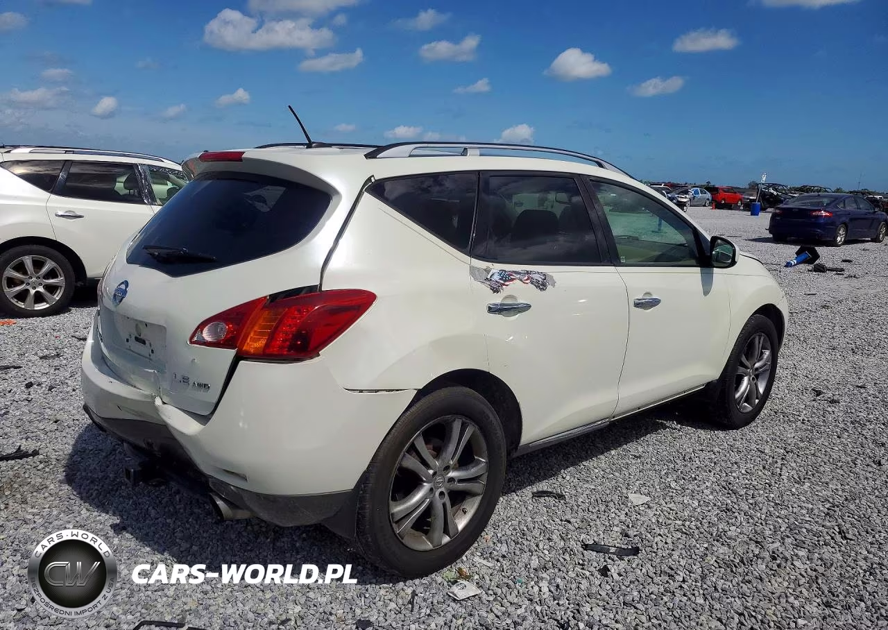 2009 Nissan Murano S VIN:JN8AZ18W49W132623 - 3