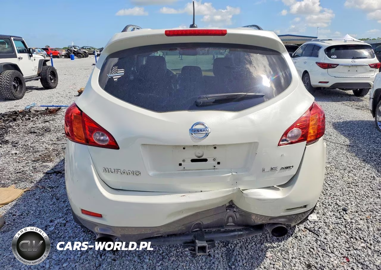 2009 Nissan Murano S VIN:JN8AZ18W49W132623 - 6