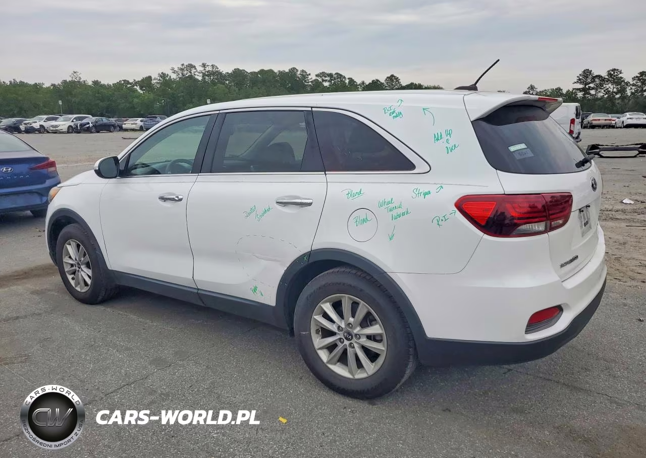 2019 Kia Sorento Lx VIN:5XYPG4A30KG438508 - 2