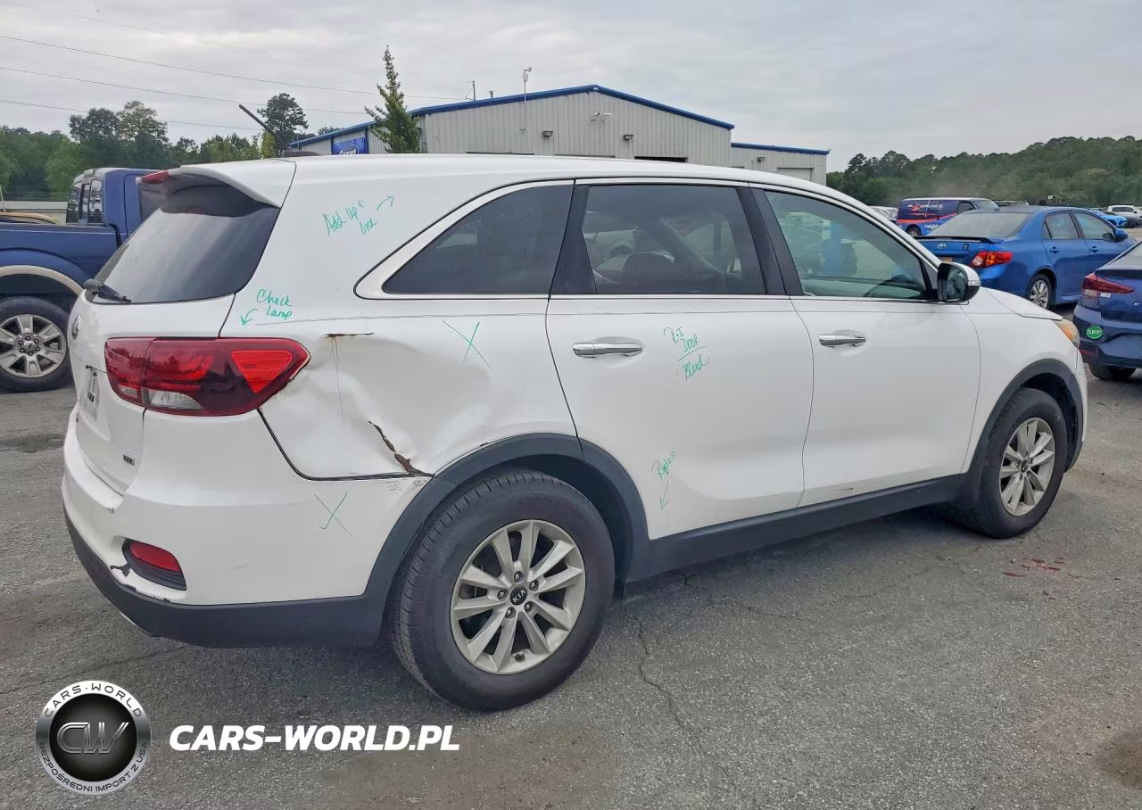 2019 Kia Sorento Lx VIN:5XYPG4A30KG438508 - 3