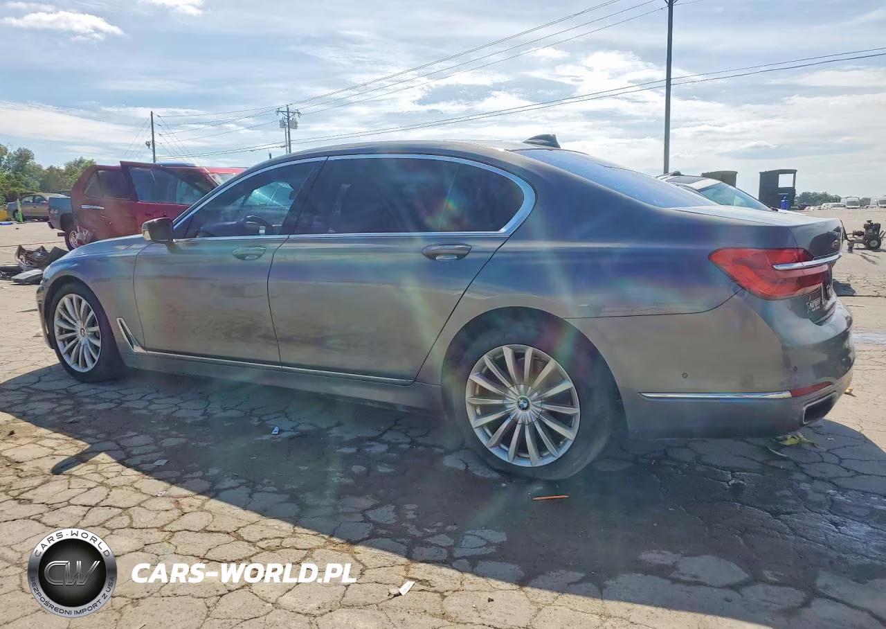 2016 BMW 740 I VIN:WBA7E2C5XGG504685 - 2