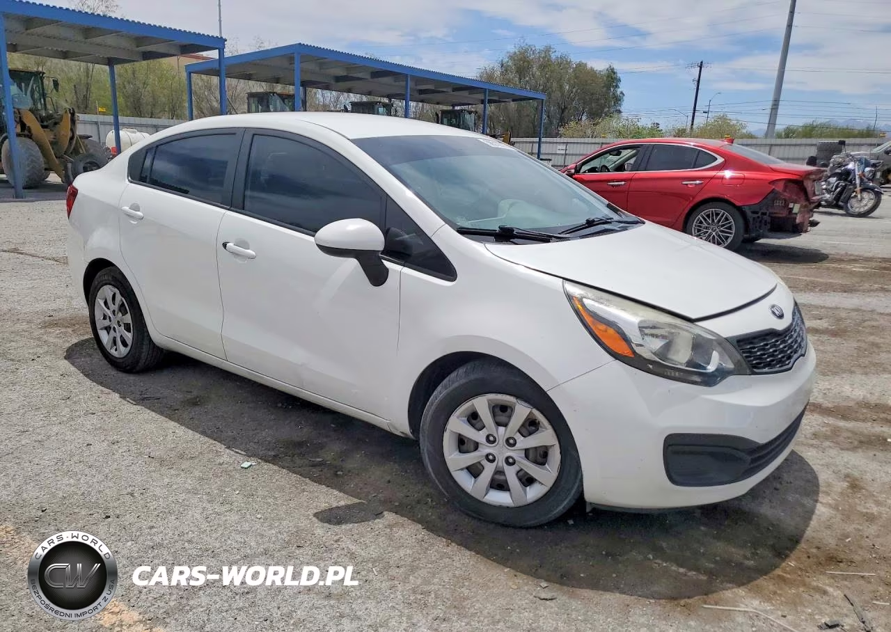 2013 Kia Rio Lx VIN:KNADM4A30D6293579 - 4
