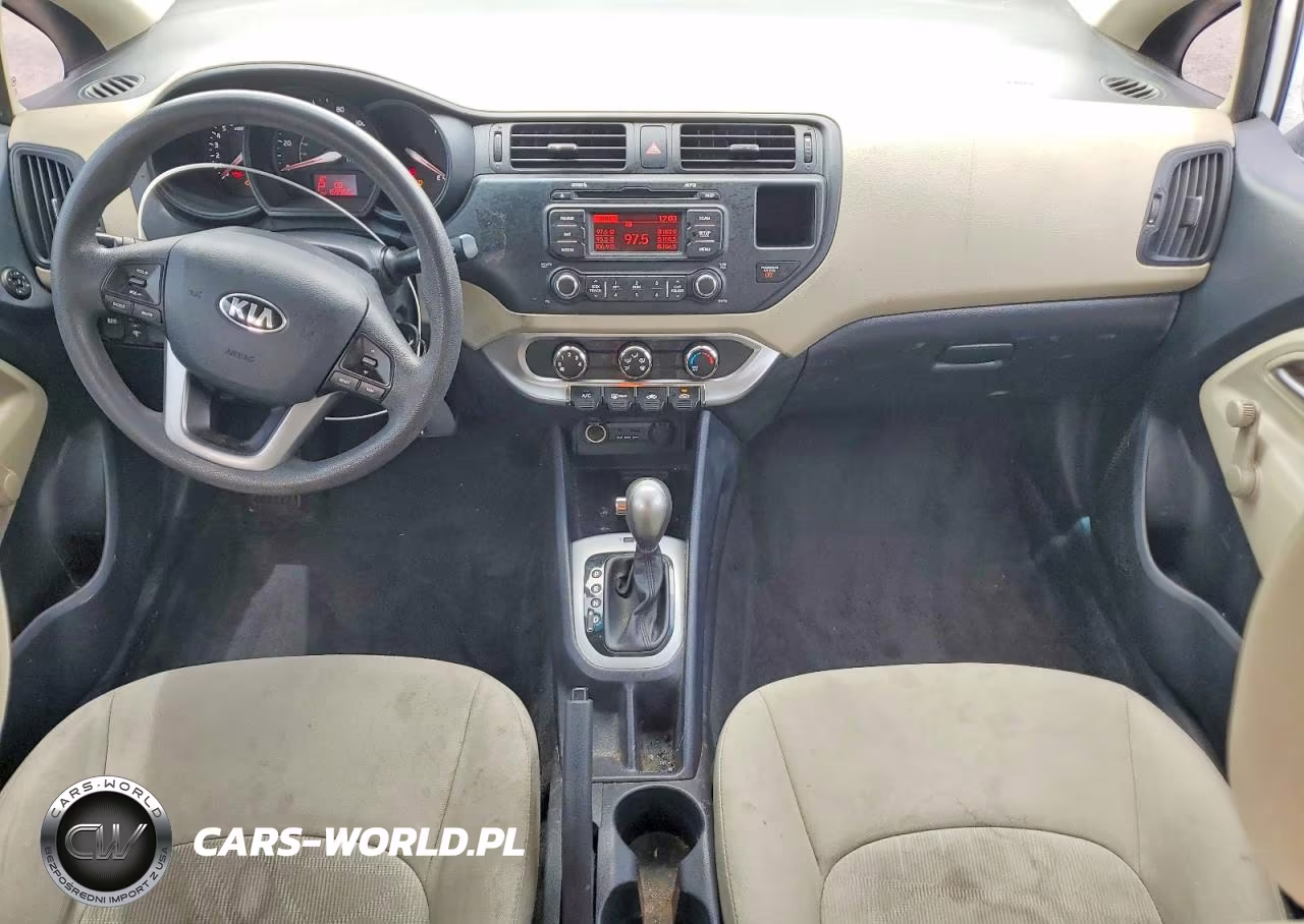 2013 Kia Rio Lx VIN:KNADM4A30D6293579 - 8