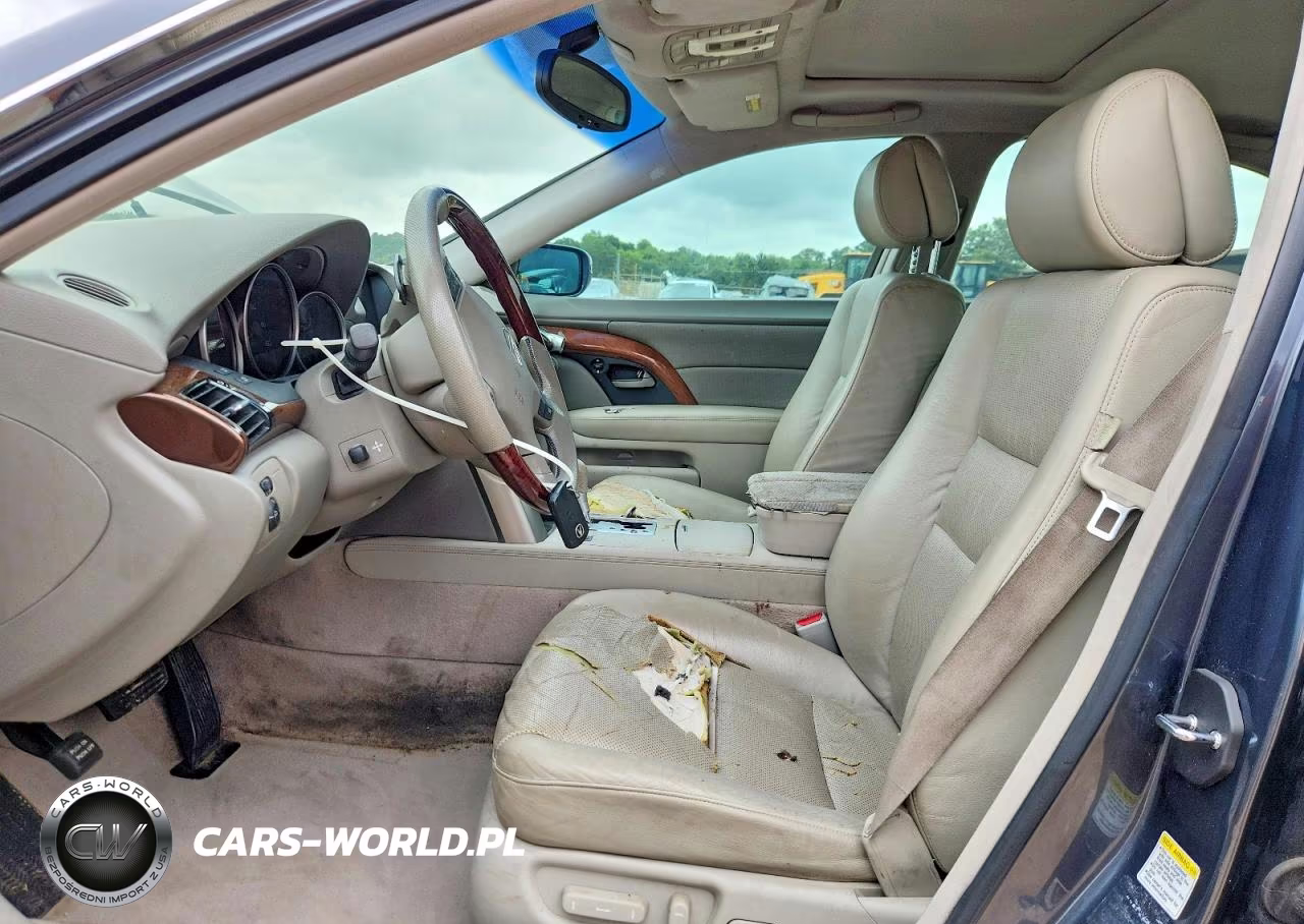 2005 Acura Rl VIN:JH4KB16575C007768 - 7