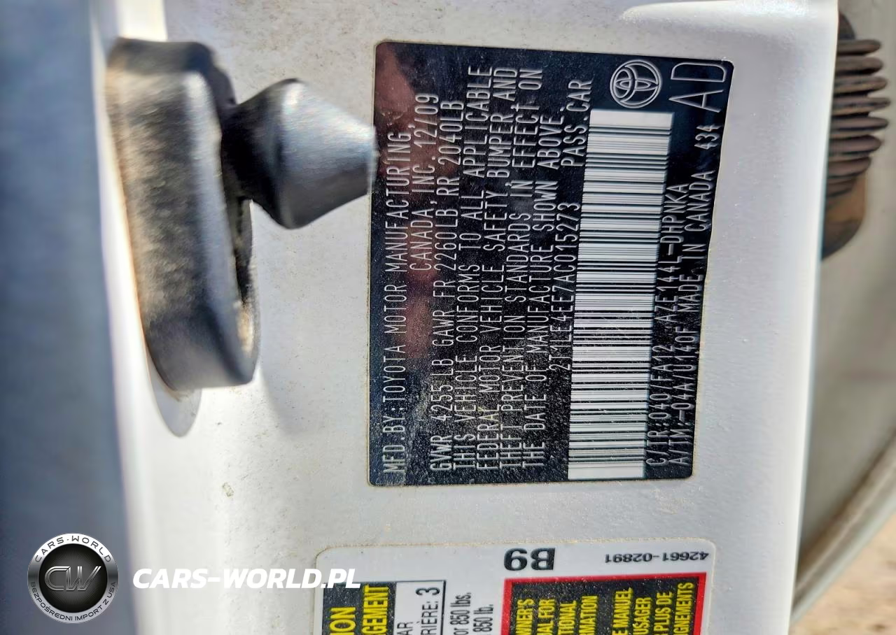 2010 Toyota Corolla Matrix S VIN:2T1LE4EE7AC015273 - 12