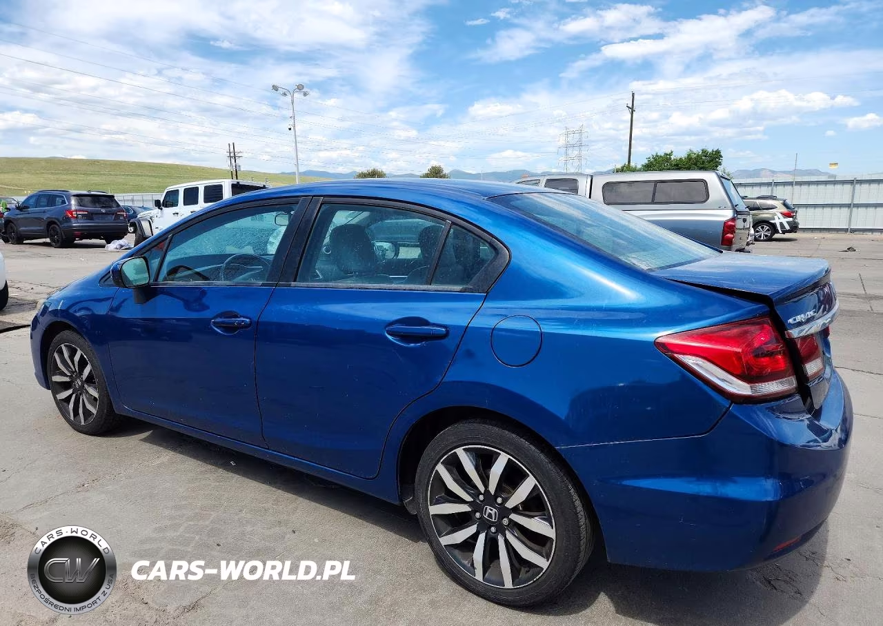 2015 Honda Civic Exl VIN:2HGFB2F90FH512319 - 2
