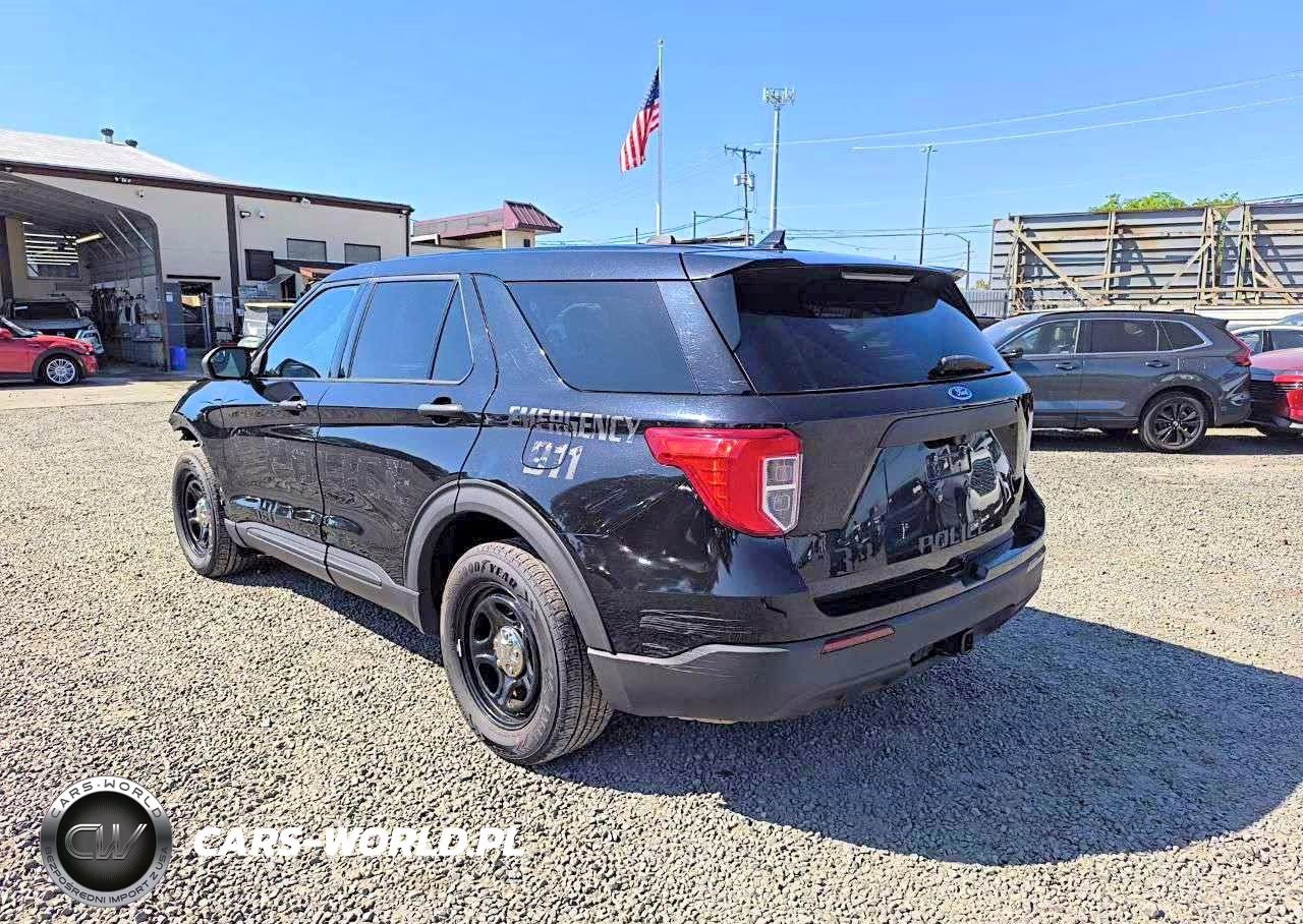 2020 Ford Explorer Police Interceptor VIN:1FM5K8ABXLGA20150 - 2