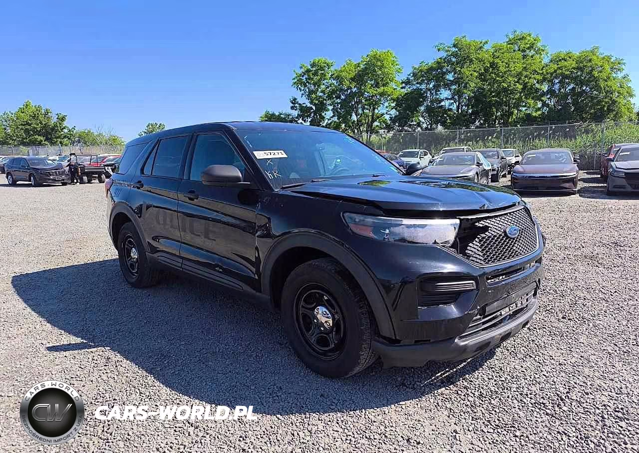 2020 Ford Explorer Police Interceptor VIN:1FM5K8ABXLGA20150 - 3