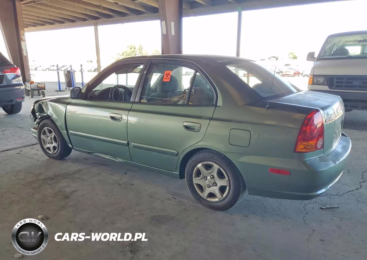 2005 Hyundai Accent Gl VIN:KMHCG45C85U605365 - 2