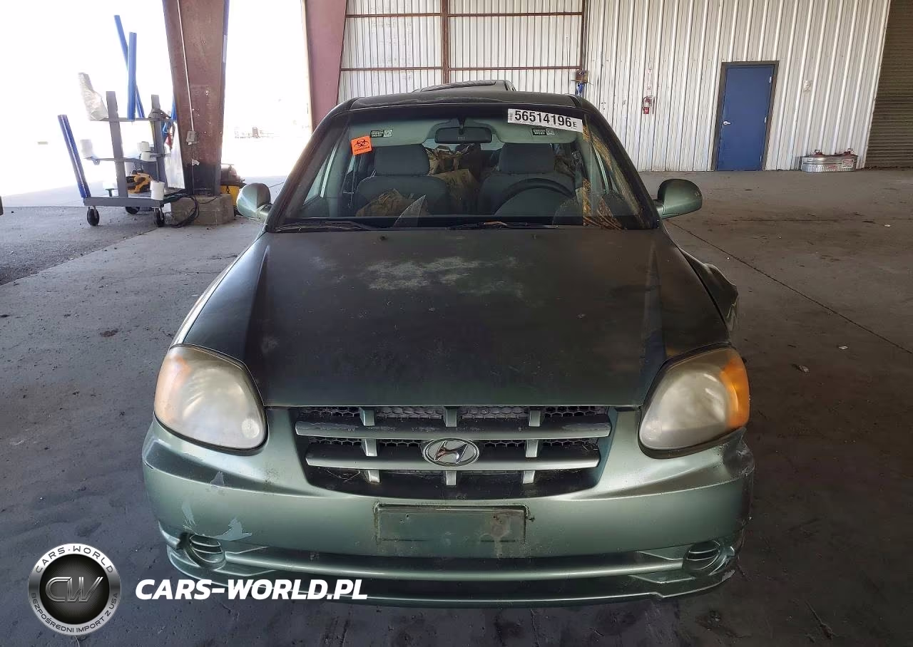 2005 Hyundai Accent Gl VIN:KMHCG45C85U605365 - 5