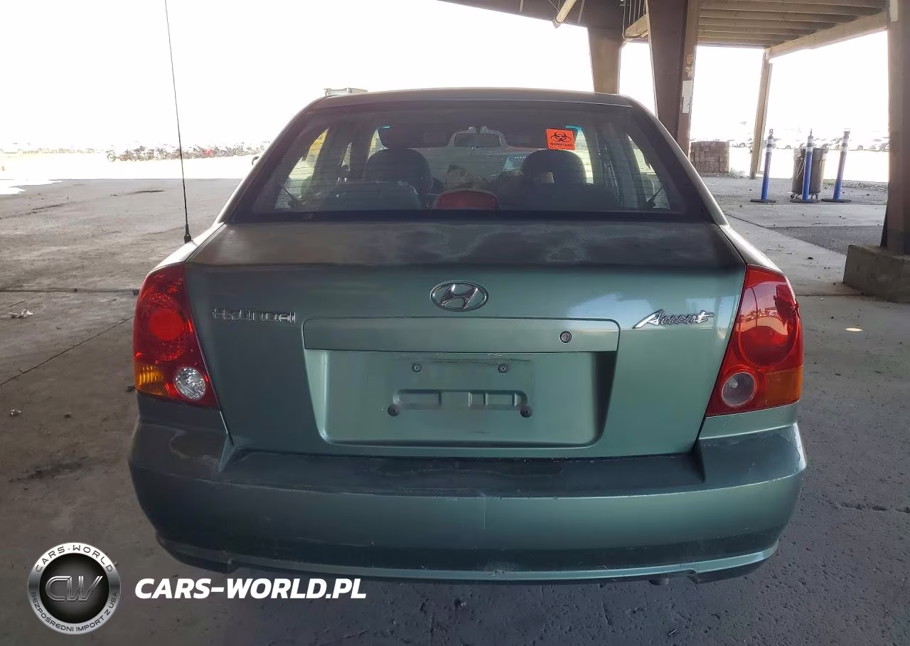 2005 Hyundai Accent Gl VIN:KMHCG45C85U605365 - 6