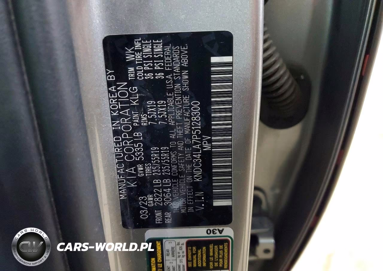2023 Kia Ev6 Wind VIN:KNDC34LA7P5128300 - 13