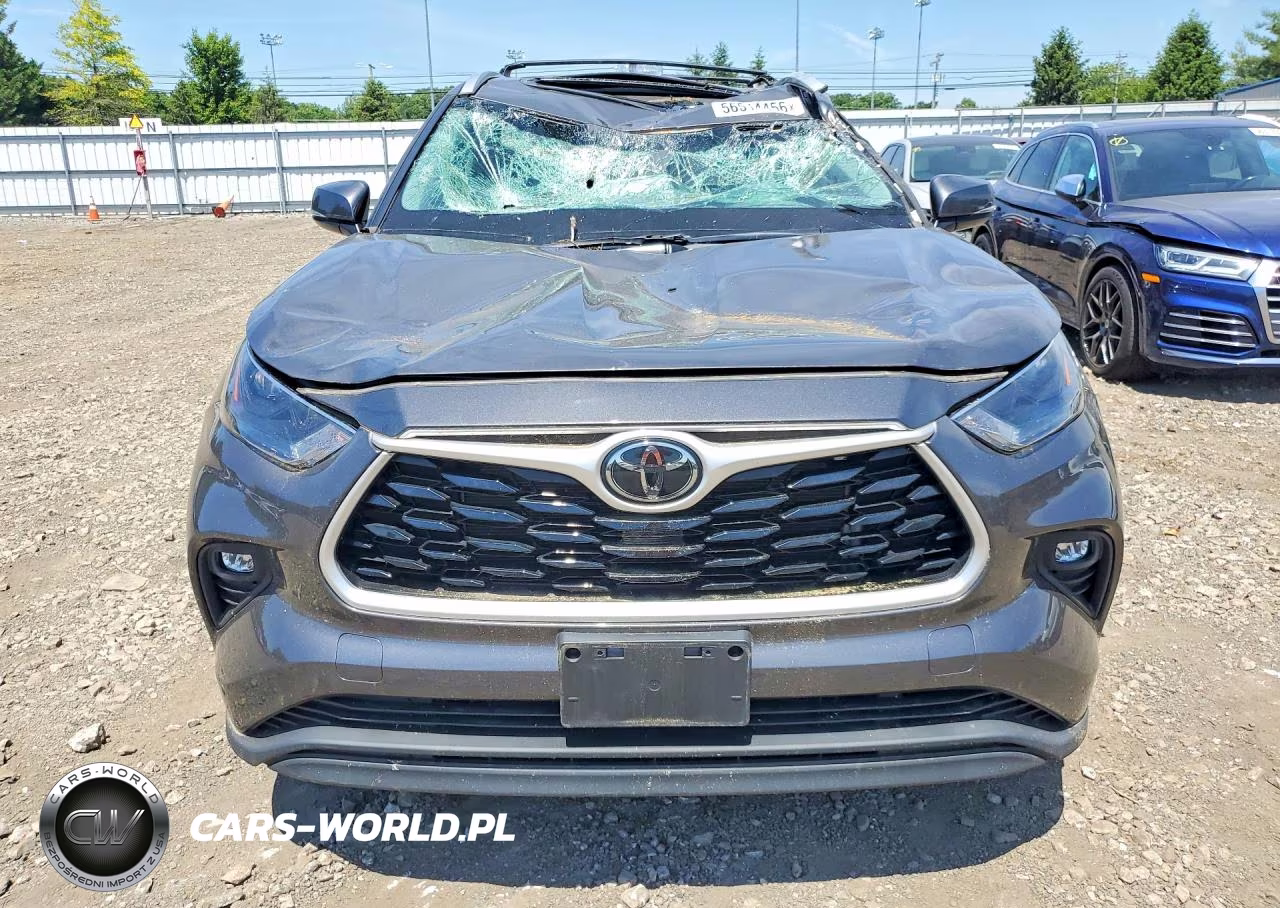 2022 Toyota Highlander Xle VIN:5TDGZRBH2NS559808 - 5