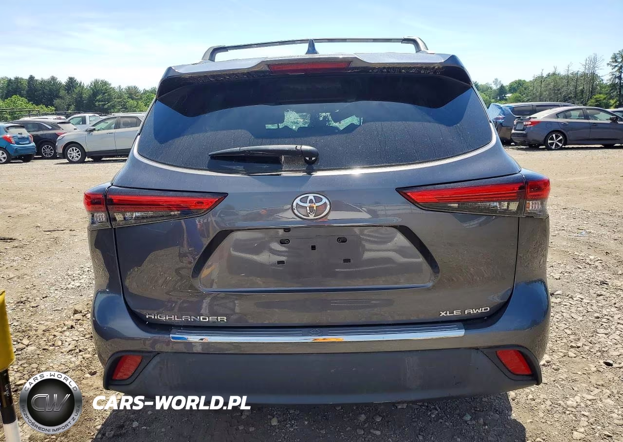 2022 Toyota Highlander Xle VIN:5TDGZRBH2NS559808 - 6