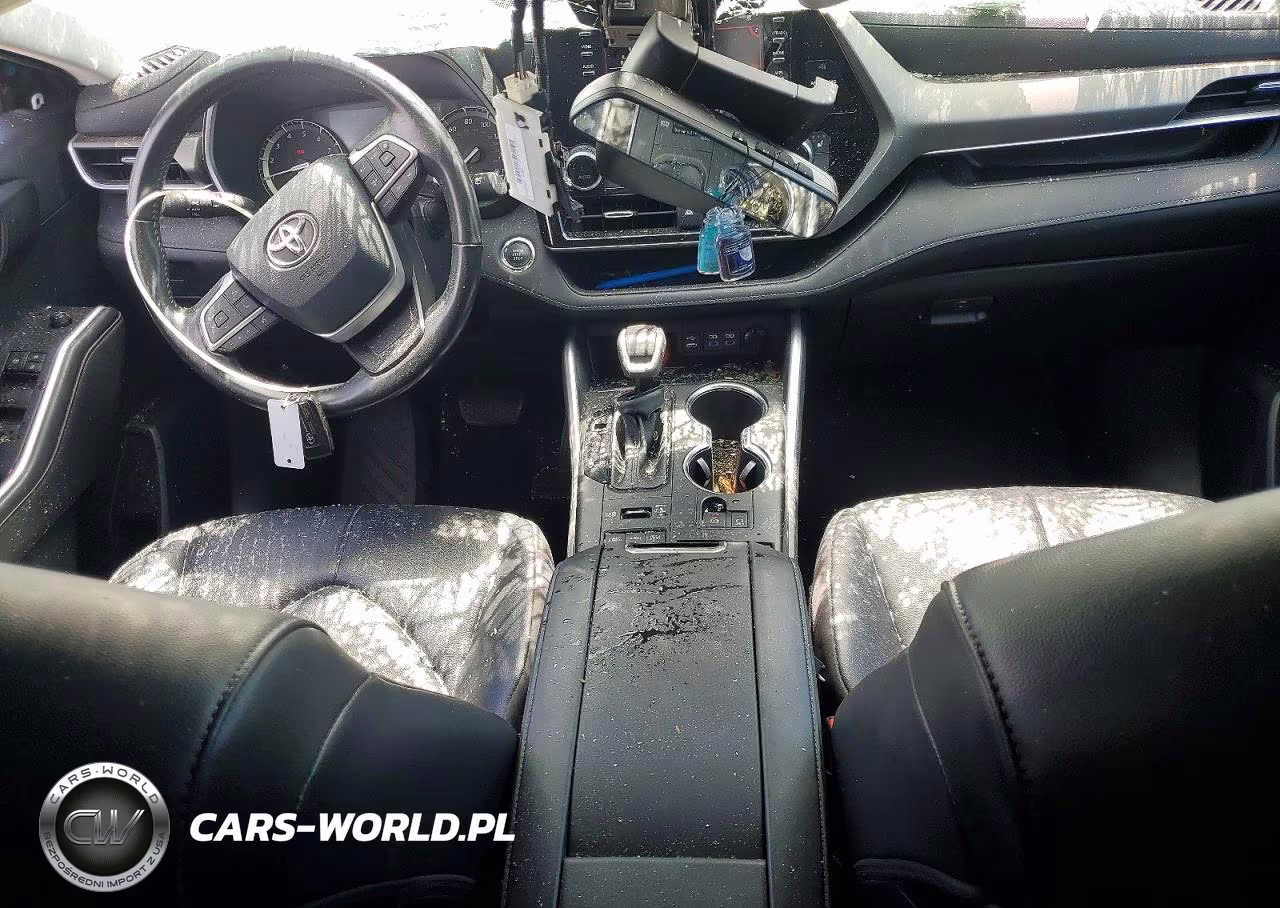 2022 Toyota Highlander Xle VIN:5TDGZRBH2NS559808 - 8