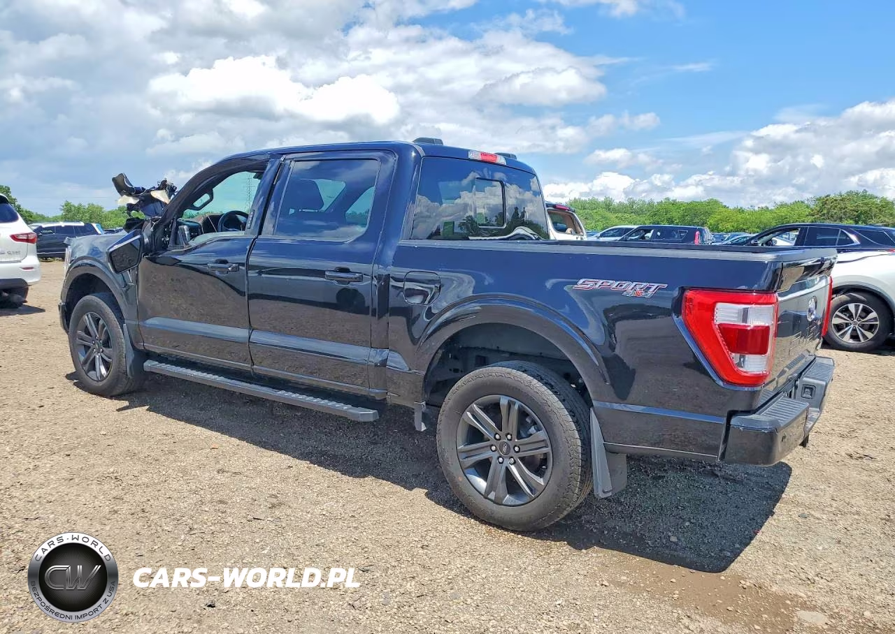 2023 Ford F150 Supercrew VIN:1FTFW1E88PKF52129 - 2