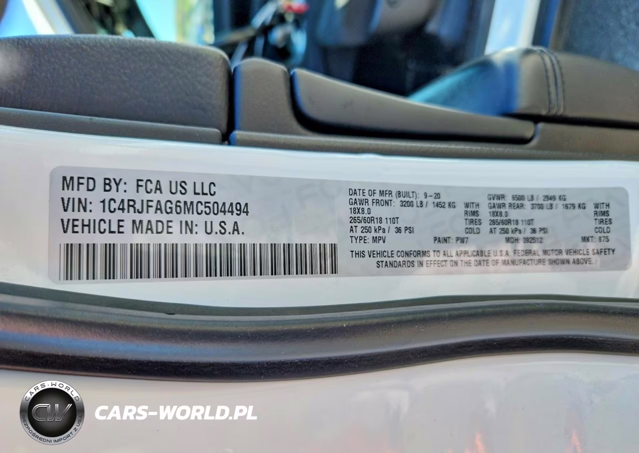 2021 Jeep Grand Cherokee Laredo VIN:1C4RJFAG6MC504494 - 14
