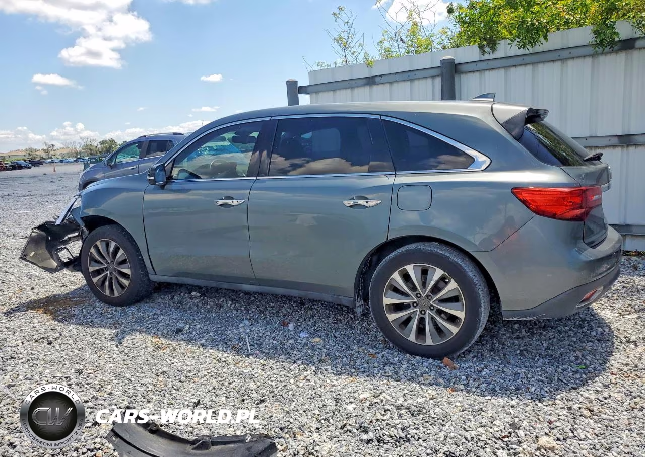 2015 Acura Mdx Technology VIN:5FRYD3H41FB005121 - 2