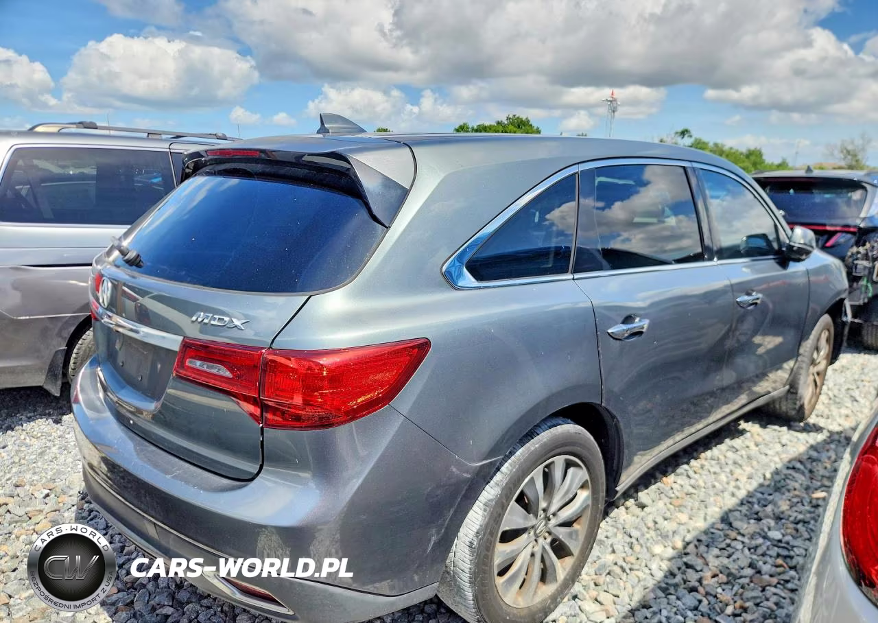 2015 Acura Mdx Technology VIN:5FRYD3H41FB005121 - 3