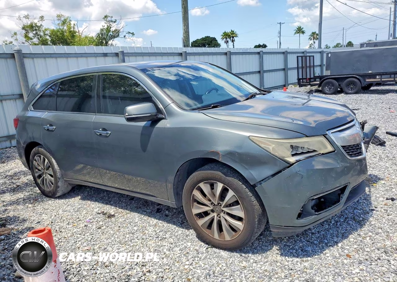 2015 Acura Mdx Technology VIN:5FRYD3H41FB005121 - 4