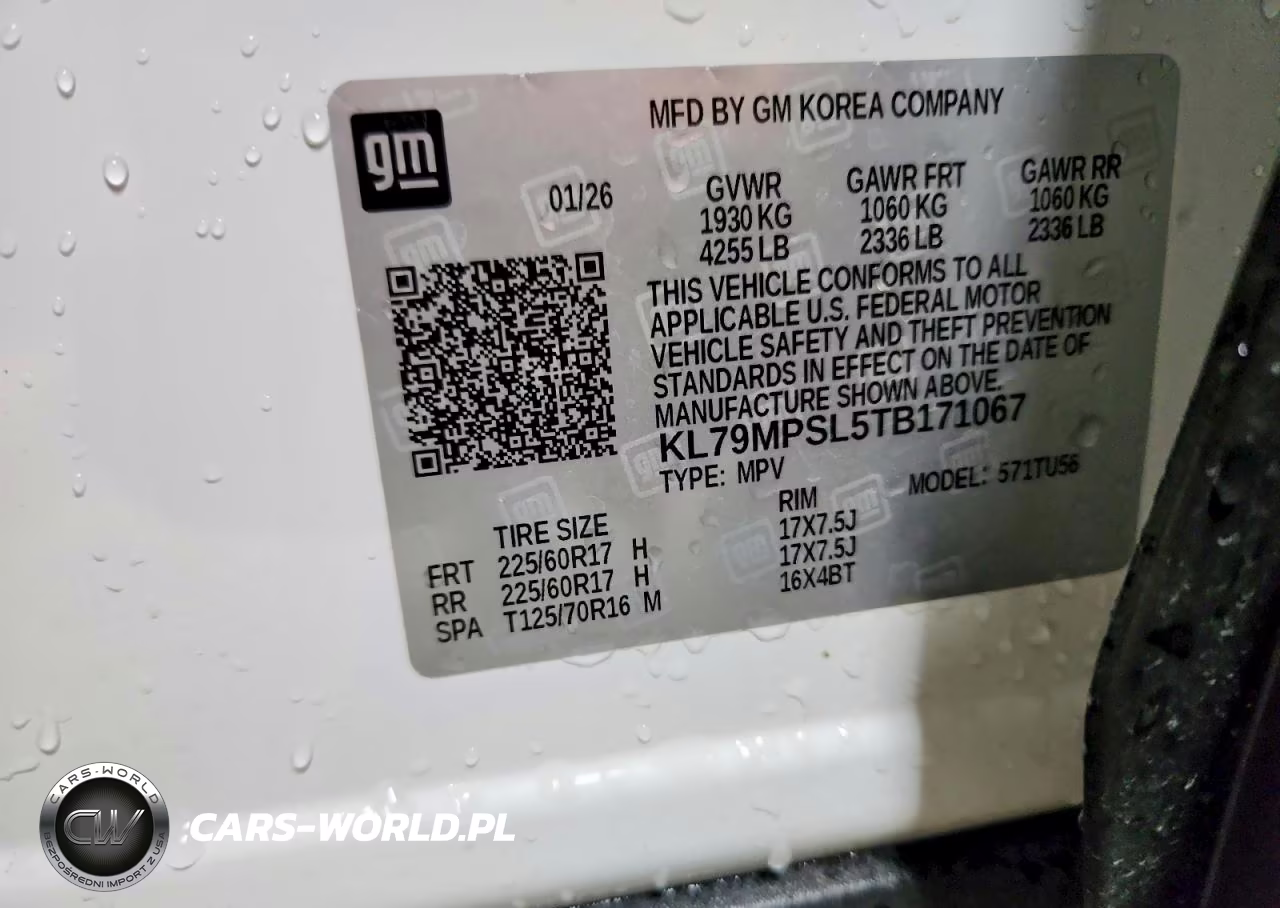2026 Chevrolet Trailblazer Lt VIN:KL79MPSL5TB171067 - 13