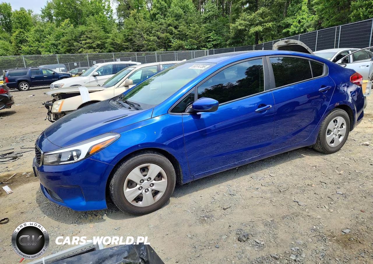 2017 Kia Forte Lx VIN:3KPFK4A76HE104390 - 1
