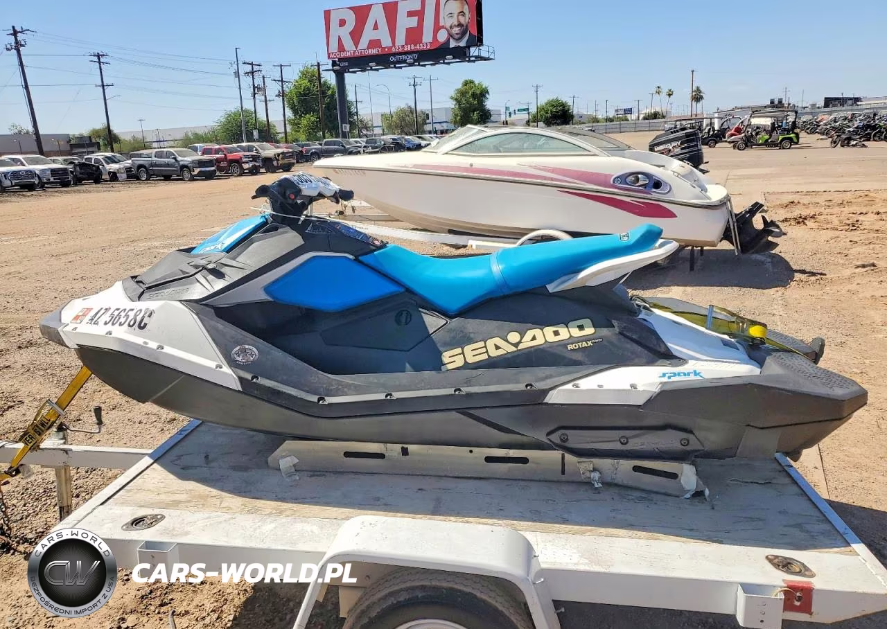 2020 Sea-Doo Spark 3 Up Jetski VIN:YDV46085B020 - 10