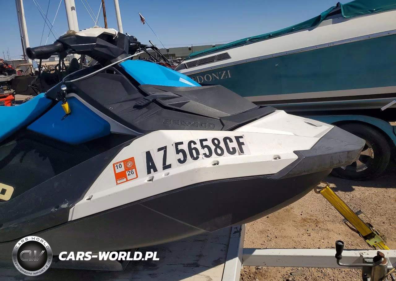 2020 Sea-Doo Spark 3 Up Jetski VIN:YDV46085B020 - 9