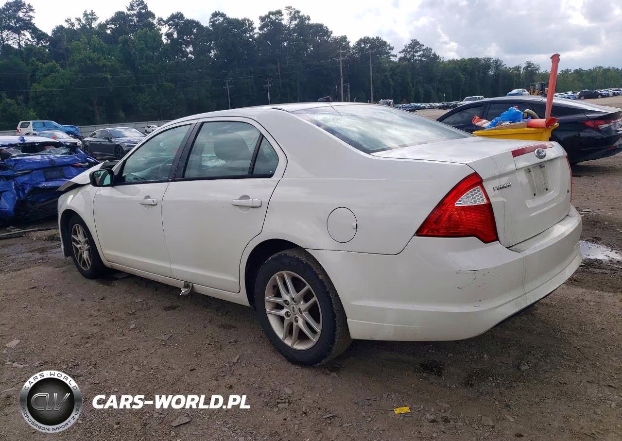 2012 Ford Fusion S VIN:3FAHP0GA0CR225851 - 2