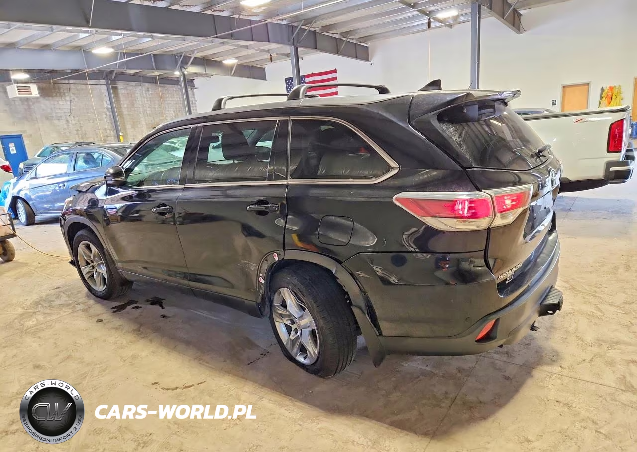 2015 Toyota Highlander Limited VIN:5TDDKRFH5FS154867 - 2
