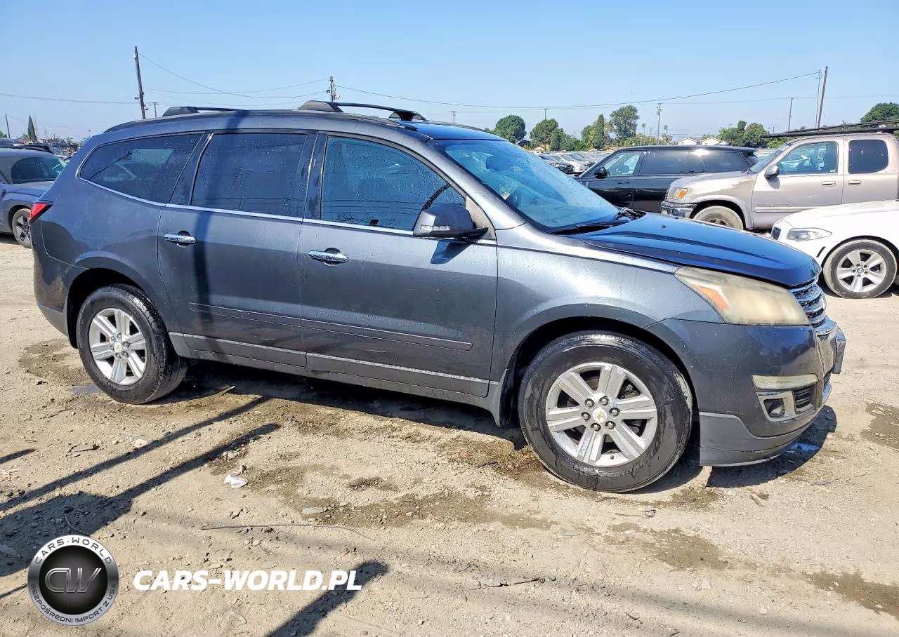 2013 Chevrolet Traverse Lt VIN:1GNKRJKDXDJ236229 - 4
