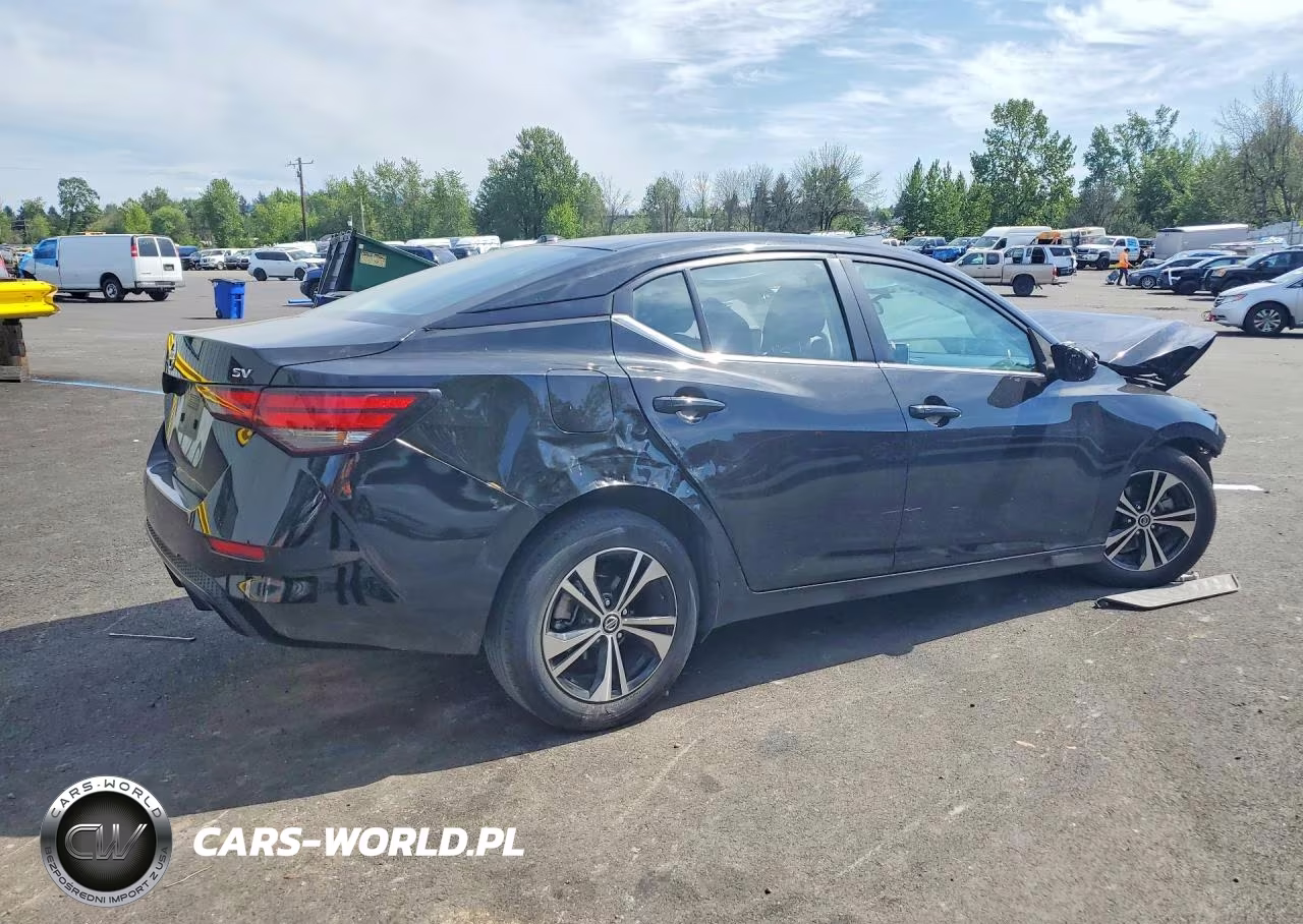 2021 Nissan Sentra Sv VIN:3N1AB8CV6MY297097 - 3