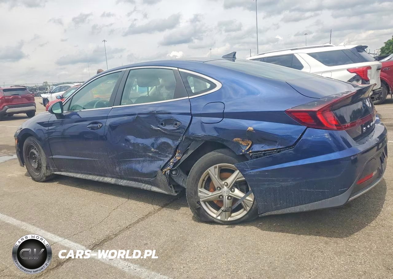 2021 Hyundai Sonata Se VIN:5NPEG4JA3MH128256 - 2