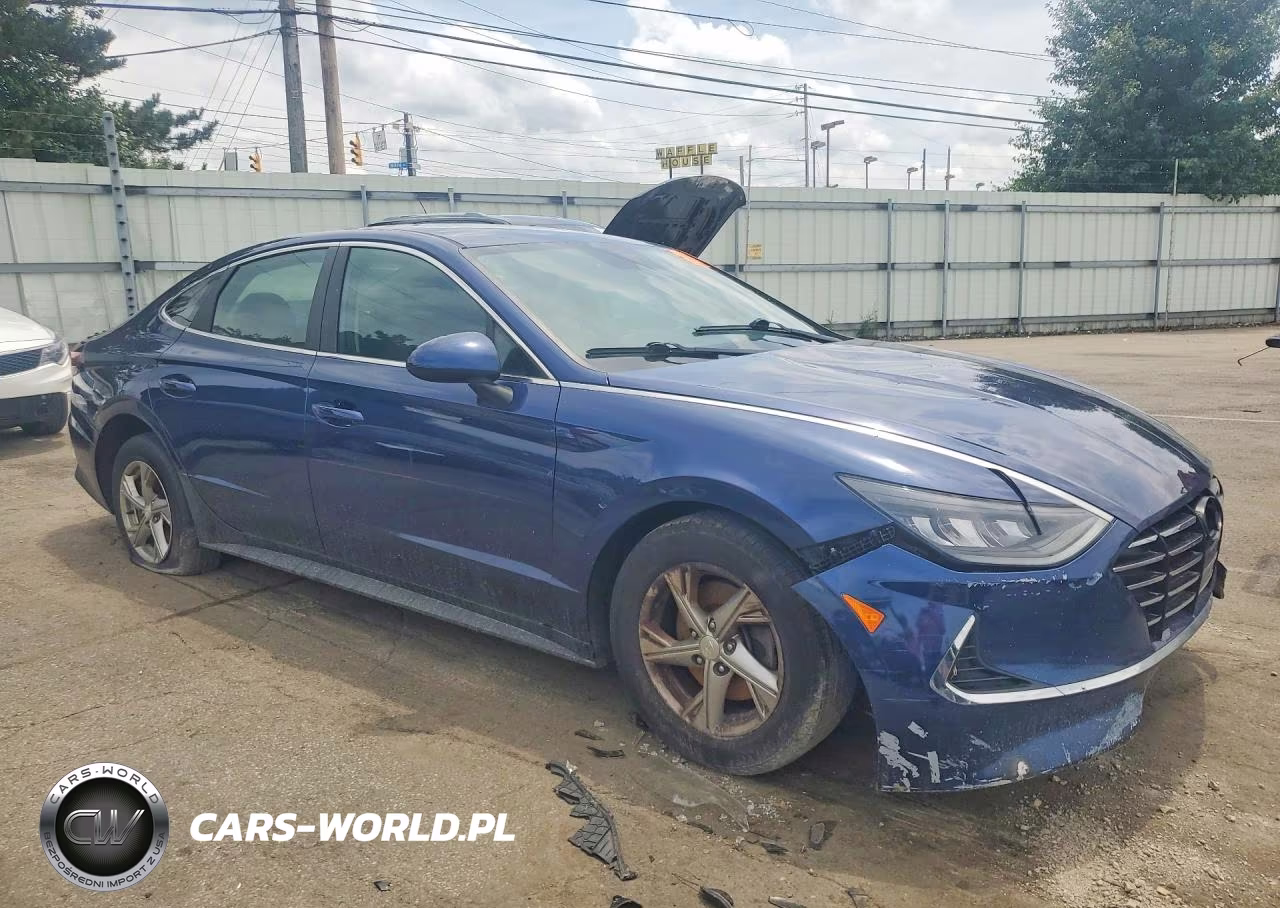 2021 Hyundai Sonata Se VIN:5NPEG4JA3MH128256 - 4