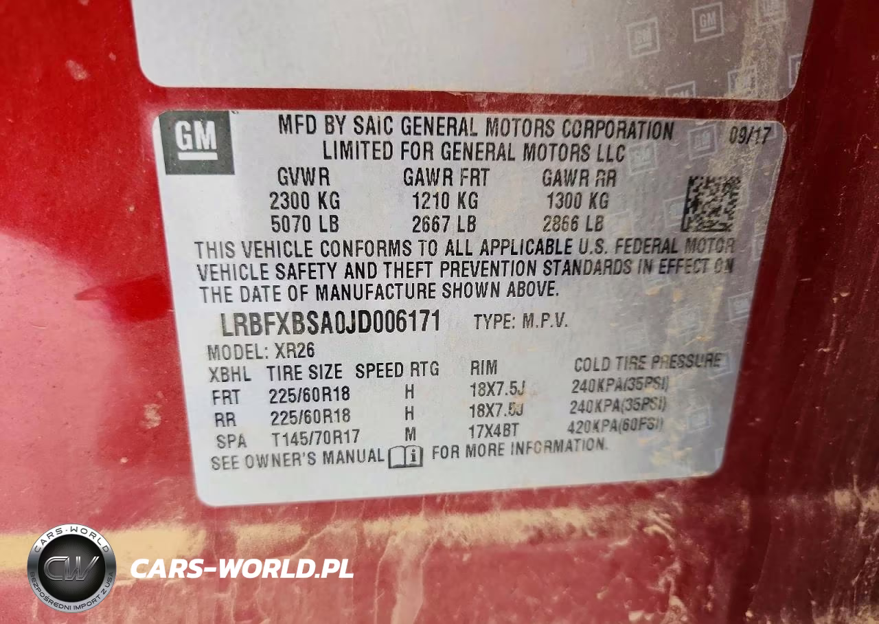2018 Buick Envision Preferred VIN:LRBFXBSA0JD006171 - 12