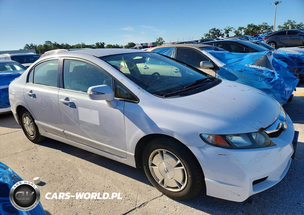 2010 Honda Civic Hybrid VIN:JHMFA3F2XAS007866 - 4